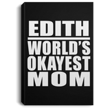 Edith World's Okayest Mom - Canvas Portrait