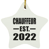 Chauffeur Established EST. 2022 - Star Ornament