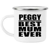 Peggy Best Mum Ever - 12oz Camping Mug