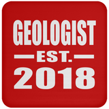 Geologist Established EST. 2018 - Drink Coaster