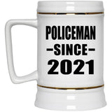 Policeman Since 2021 - Beer Stein