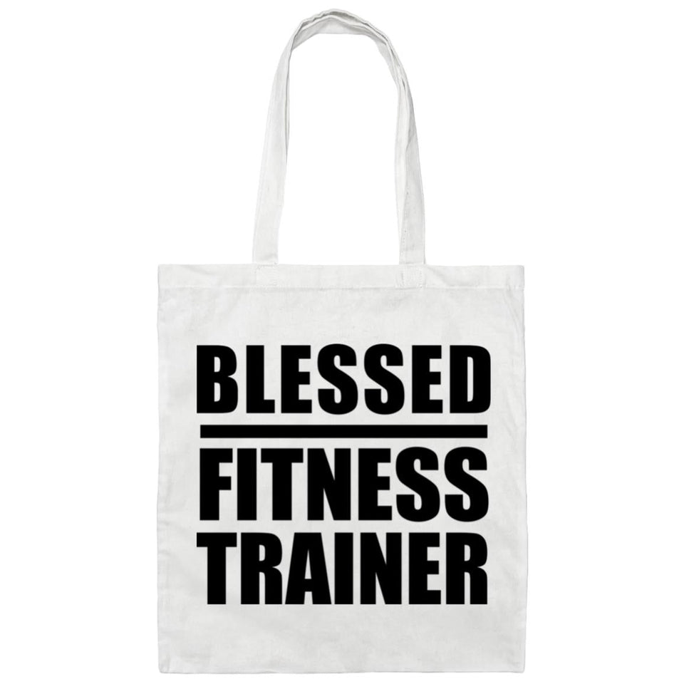 Blessed Fitness Trainer - Tote Bag White