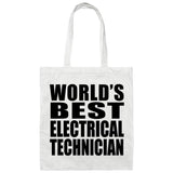 World's Best Electrical Technician - Tote Bag White