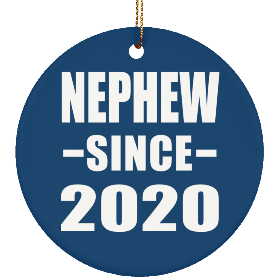 Nephew Since 2020 - Circle Ornament