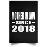 Mother In Law Since 2018 - Poster Portrait