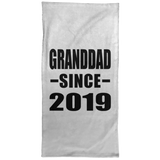 Granddad Since 2019 - Hand Towel