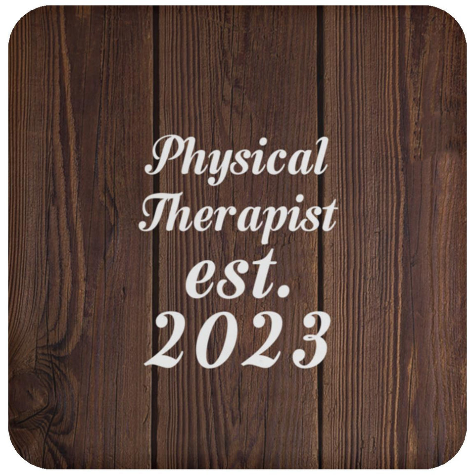 Physical Therapist Established Est. 2023 - Drink Coaster D