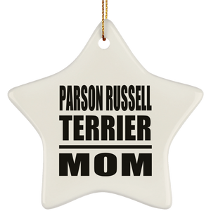 Parson Russell Terrier Mom - Star Ornament