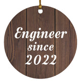 Engineer Since 2022 - Circle Ornament D