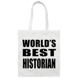 World's Best Historian - Tote Bag White
