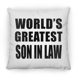 World's Greatest Son In Law - Throw Pillow