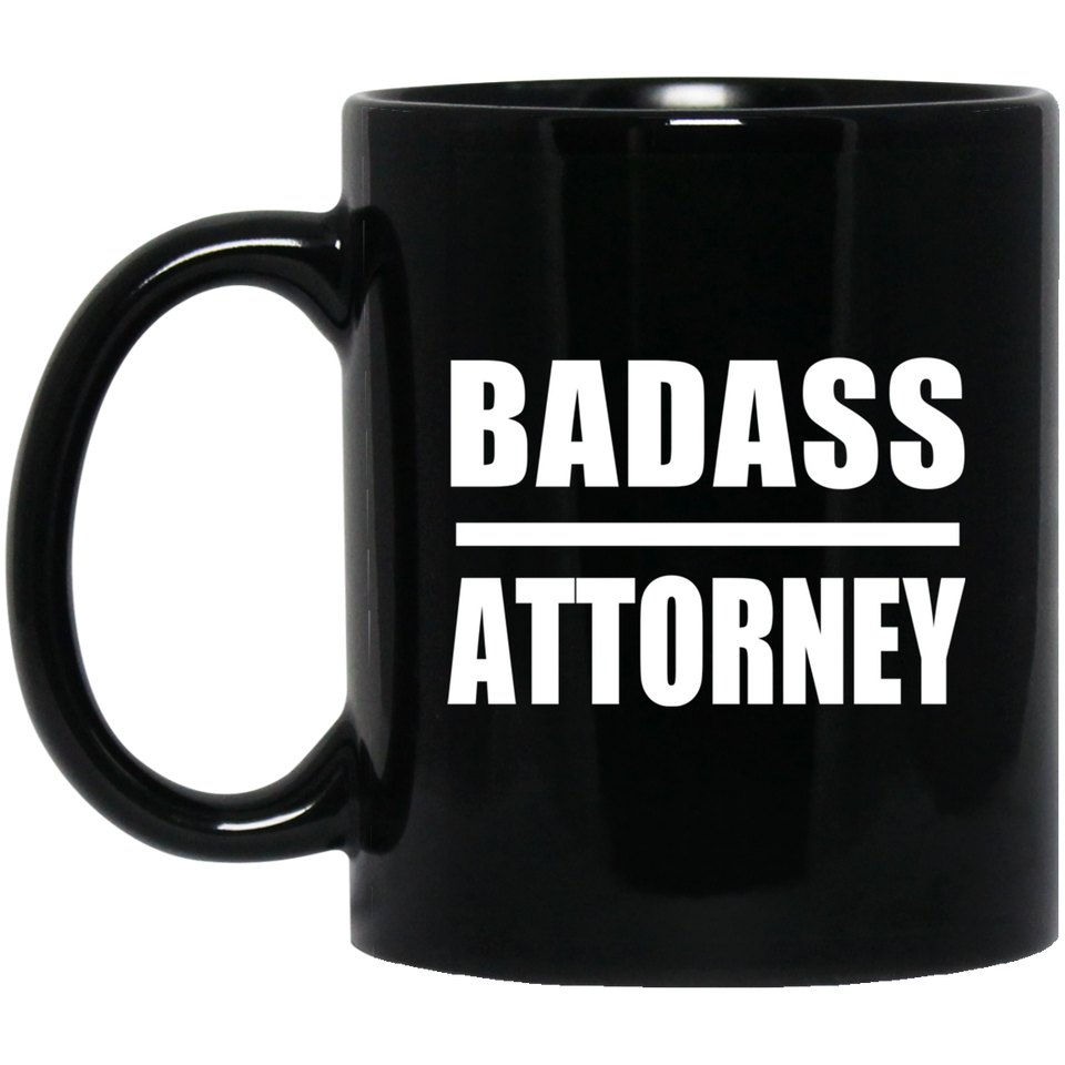 Badass Attorney - 11oz Coffee Mug Black