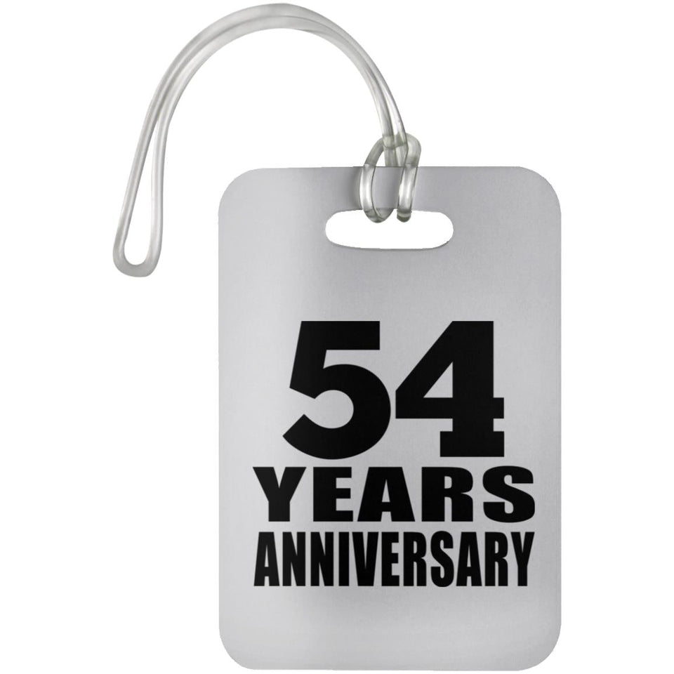 54th Anniversary 54 Years Anniversary - Luggage Bag Tag