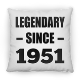 73rd Birthday Legendary Since 1951 - Throw Pillow