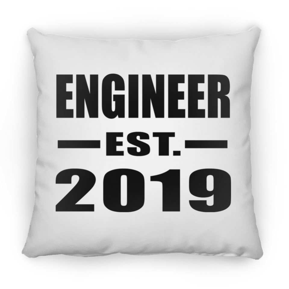 Engineer Established EST. 2019 - Throw Pillow