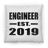 Engineer Established EST. 2019 - Throw Pillow