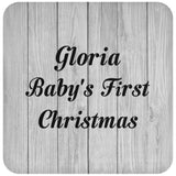 Gloria Baby's First Christmas - Drink Coaster F