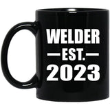 Welder Established EST. 2023 - 11oz Coffee Mug Black