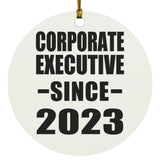 Corporate Executive Since 2023 - Circle Ornament