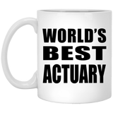 World's Best Actuary - 11 Oz Coffee Mug