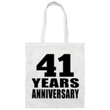 41st Anniversary 41 Years - Tote Bag White