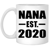 Nana Established EST. 2020 - 11oz Coffee Mug
