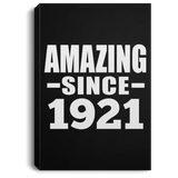 103rd Birthday Amazing Since 1921 - Canvas Portrait