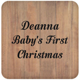 Deanna Baby's First Christmas - Drink Coaster C