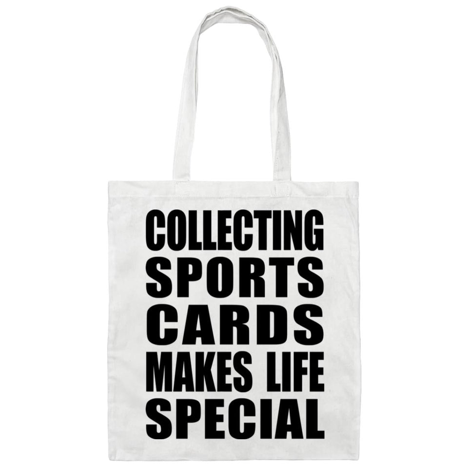 Collecting Sports Cards Makes Life Special - Tote Bag White