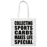 Collecting Sports Cards Makes Life Special - Tote Bag White