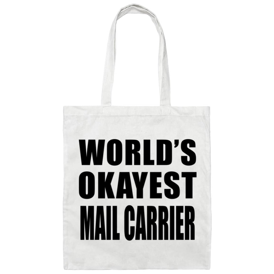 World's Okayest Mail Carrier - Tote Bag White
