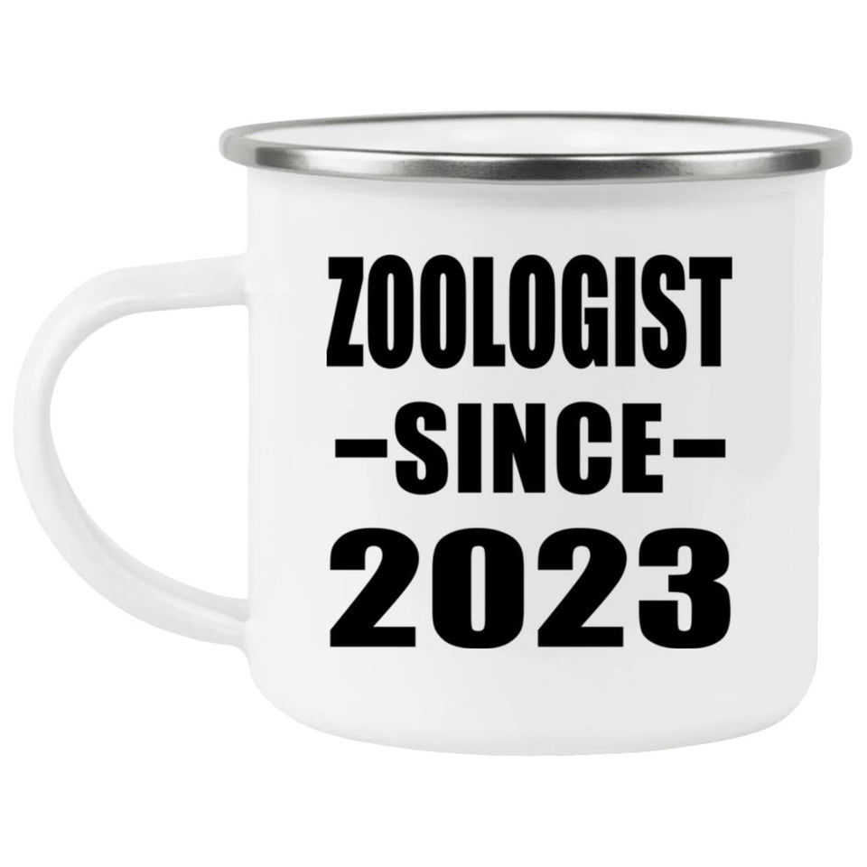 Zoologist Since 2023 - 12oz Camping Mug