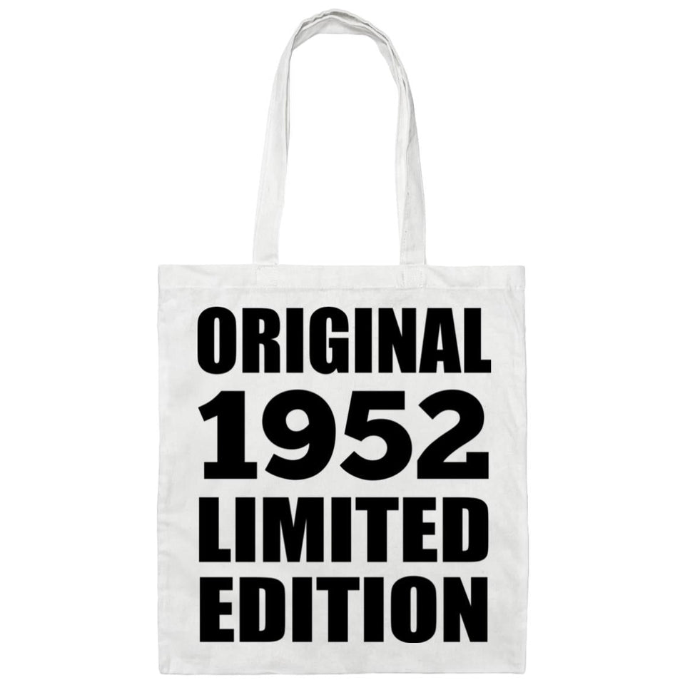 72nd Birthday Original 1952 Limited Edition - Tote Bag White
