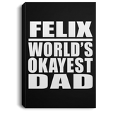 Felix World's Okayest Dad - Canvas Portrait