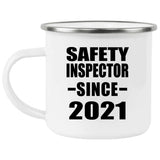 Safety Inspector Since 2021 - 12oz Camping Mug