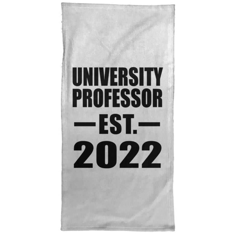 University Professor Established EST. 2022 - Hand Towel