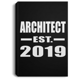 Architect Established EST. 2019 - Canvas Portrait