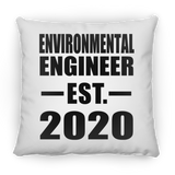 Environmental Engineer Established EST. 2020 - Throw Pillow