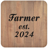 Farmer Established Est. 2024 - Drink Coaster C