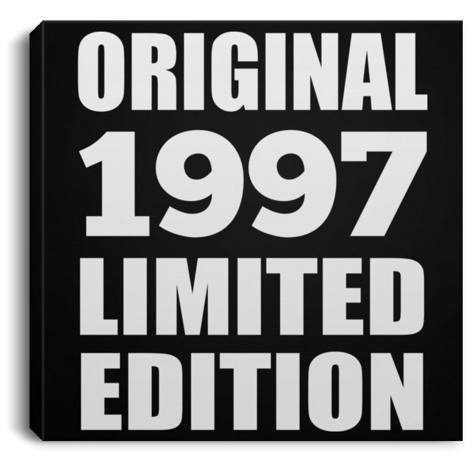 27th Birthday Original 1997 Limited Edition - Canvas Square