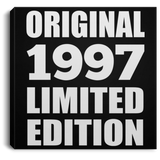 27th Birthday Original 1997 Limited Edition - Canvas Square