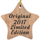 7th Birthday Original 2017 Limited Edition - Star Ornament C