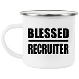 Blessed Recruiter - 12oz Camping Mug