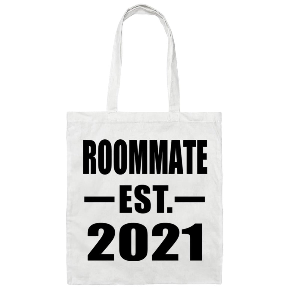 Roommate Established EST. 2021 - Tote Bag White