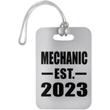 Mechanic Established EST. 2023 - Luggage Bag Tag