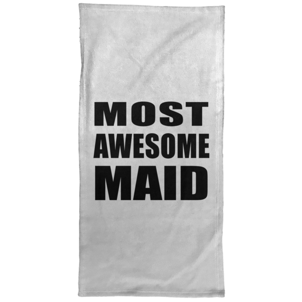 Most Awesome Maid - Hand Towel