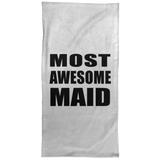 Most Awesome Maid - Hand Towel