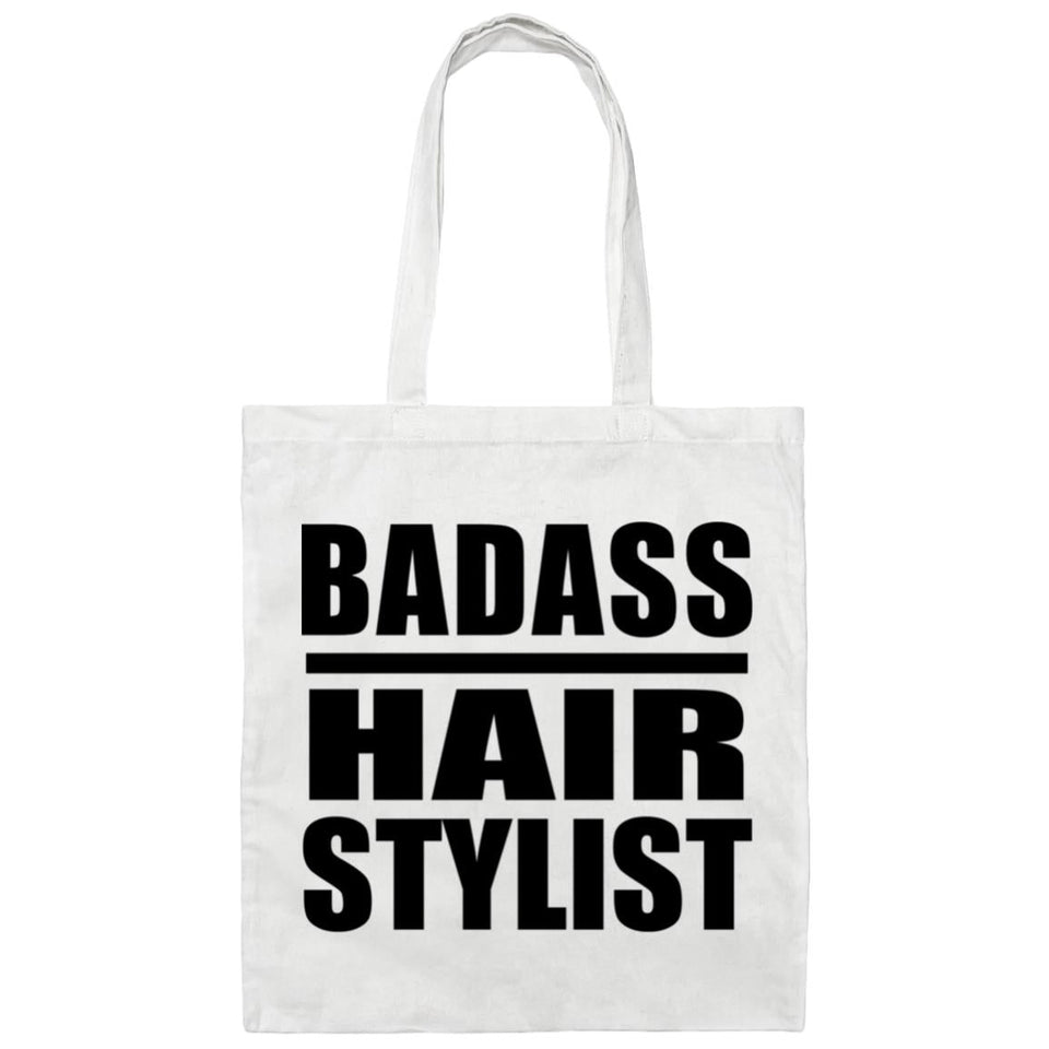 Badass Hair Stylist - Tote Bag White