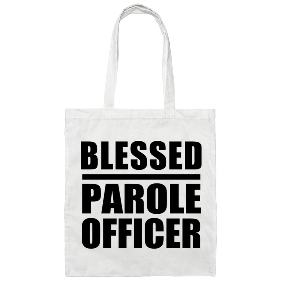 Blessed Parole Officer - Tote Bag White