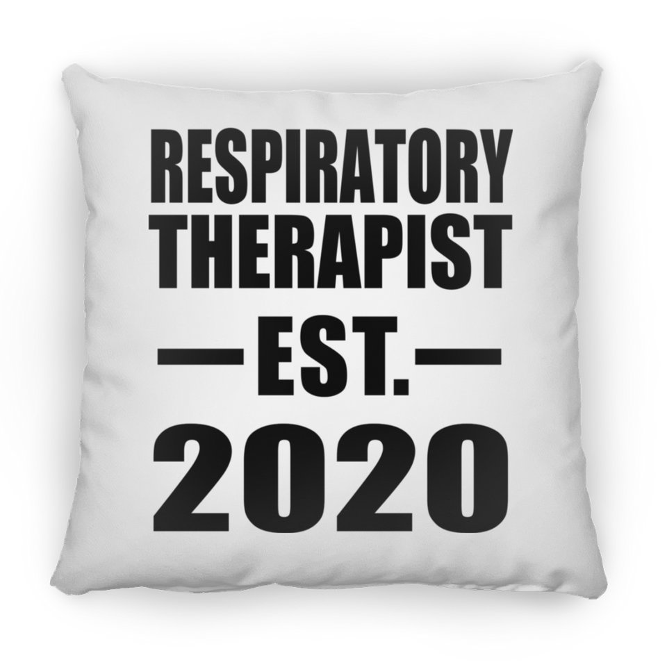 Respiratory Therapist Established EST. 2020 - Throw Pillow